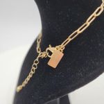 Mother of Pearl Women's Bracelet Gold Adjustable Paperclip Chain Fashion Jewelry Photo 2