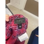 G By Giuliana Timeless Tweed Black Label Raw Hem Jacket Size L Hot Pink Barbie Photo 7