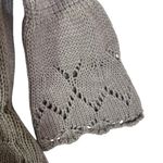 Anthropologie  Hekla Wool Italian Knit Cardigan Sweater Taupe Beige Size S Photo 4