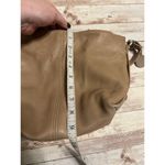 SAS Leather Shoulder Bag Purse Taupe Vintage Neutral Tan Photo 7