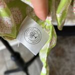 Anthropologie Mahogany lime green cotton pop over tunic top or mini dress beach cover up XL Photo 8