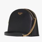 Kate Spade NWT  Black Dome Crossbody Bag Photo 9
