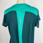 Avia Teal Dark Green Colorblock Athletic TShirt Top Women XL Sporty Athleisure Photo 4