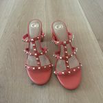 Gianni Bini  Coral Studded Heels Photo 1