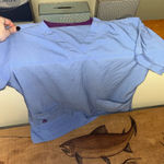 Carhartt  Women’s Scrub Top Medium Blue Photo 0