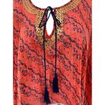 Natural Life ‎ Poncho Womens One Size Fits Most Boho Tasseled Love Beach Cover Up Photo 2