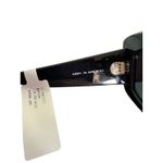 CELINE  NWT Bold Three Dots 54MM Butterfly Sunglasses in Black Photo 6