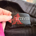 KILLSTAR  Black Ribbed Knitwear size XL Ribbed Soft Goth Punk 31 inches inseam Photo 6