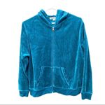 Vintage By Design Sport Jacket Velour Blue Size L Photo 0