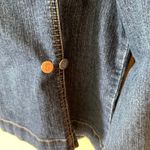 Bill Blass Denim chest Pockets Button Front Vintage women's blue Jacket Size XL Photo 5