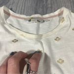 Boden White Dress with Gold Accents; 12 Regular Women’s Photo 4