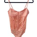Free People NWT!  Intimately Lace Night Rhythm Bodysuit - Size Small Photo 5