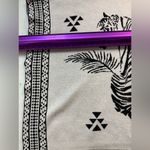 Johnny Was Le Tigre Womens Poncho Cape Hooded Wool Cashmere Tiger One Size Photo 13