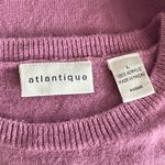 Atlantique Pink Crewneck Sweater, Size L New w/Tag Size L Photo 5