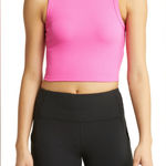 Zella Bright Pink Crop Top Photo 0