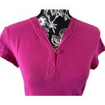 Covington Basic V Neck T shirt Casual Lounge Loungewear Cotton Everyday Workwear Photo 4