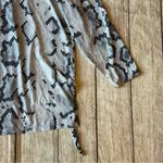 SUNSENSE by JAMIE SADOCK Ultralight Gray Black Snakeskin Print Sz XL Longsleeve Photo 7