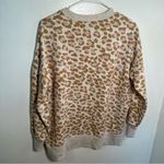 Aerie Oversized Desert Leopard Print Sweatshirt Photo 8