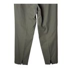 Piazza Sempione Pants Women 4 Olive Green High Waist Brigitte Cropped Trousers Photo 5