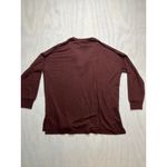 Lou & grey  Signature Soft Bohemian Rouge V Neck Long Sleeve Top Size S New Photo 10