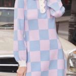 Quanta Du SOLEIL Cornflower Blue+Lavender Checked Mini - Size 38FR / 6US Photo 4