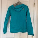 The North Face Women's  Teal Colored Hyvent Rain Coat Size Extra Small Photo 9
