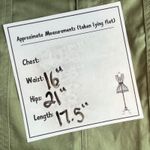 Loft NWT Linen Blend Cargo Mini Skirt Size 8 Olive Green Photo 6