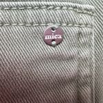 Mica Denim Women's 31 Sap Green Cargo Utility Cropped Straight Pants Stretch Photo 10