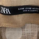 ZARA SZ XS belted polkadot maxi skirt Photo 6