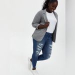 Torrid gray Open Front Blazer Photo 2