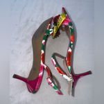 Betsey Johnson  Women's Colson Colorful Fruit Kitten-Heel Dress Sandals-Size 6.5 Photo 6