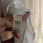 Free People Headed To The Highlands White Oversized Gauze Button Up Shirt Size S Photo 6