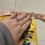 Zyia  Yellow Floral Light N Tight Hi Rise Mesh Leggings Pants Size Small 6-8 Photo 5