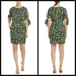 Adelyn Rae ππ Butterfly Print Cold Shoulder Sheath Dress Olive Green Small S Photo 2
