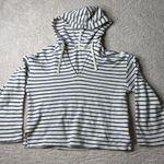 Marine layer Women's Size XS Striped Playa Hoodie Lightweight Photo 0