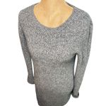 Current/Elliott  Gray Knit Long Sleeve Mini Dress Casual Everyday Photo 2