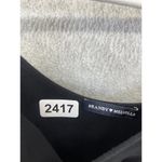 Brandy Melville  Women's Tank Dress Solid Black One Size Mini Scoop Neck Cotton Photo 3