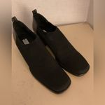 Donald J. Pliner women black canvas leather heel shoes Size 6 Narrow Photo 10