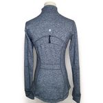 Lululemon Define Jacket Womens 6 Heather Gray Full-Zip Mock Neck Active Photo 4