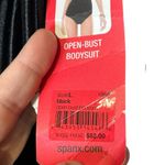 Spanx Slimmer & Shine Open Bust Bodysuit Black Shape Wear Women’s Large Photo 6