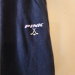 PINK - Victoria's Secret Victoria's Secret PINK Women Activewear Pants L Blue Sweatpants Hockey Sticks Photo 1