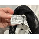 ZARA  Black White Satin Effect Maxi Long Dress Medium M NEW Photo 9