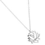 Lotus flower necklace Photo 1