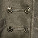 Active Basic Women's Black  Fleece Peacoat Jacket Size Med EUC #3571 Photo 2