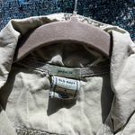 Old Navy Green Short Sleeve Tee Collared 1/4 Button Y2K 2000s Front Pocket SZ S Photo 11