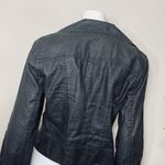 CAbi  901 Ruffle Faux Leather Jacket Photo 6