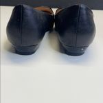 Andrew Geller  Black Croc-Patterned Loafers Photo 3