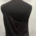 La Femme  28176 One-Shoulder Jersey Gown in Royal Black 12 NWOT Photo 5