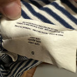 Ella Moss  Navy and White Striped Top Photo 4