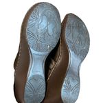 BROWNS Landing Patsy Womens Size 11 Brown Leather Slip On Mules Clogs Shoes Photo 3